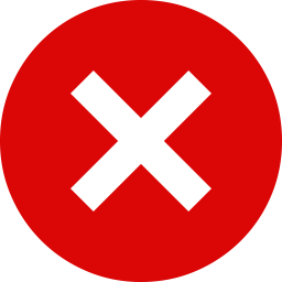 Colorful error tray icon