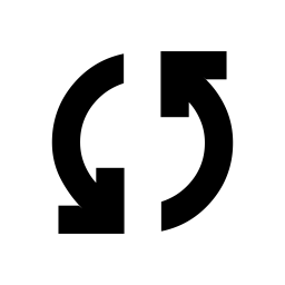 Monochrome synchronizing tray icon